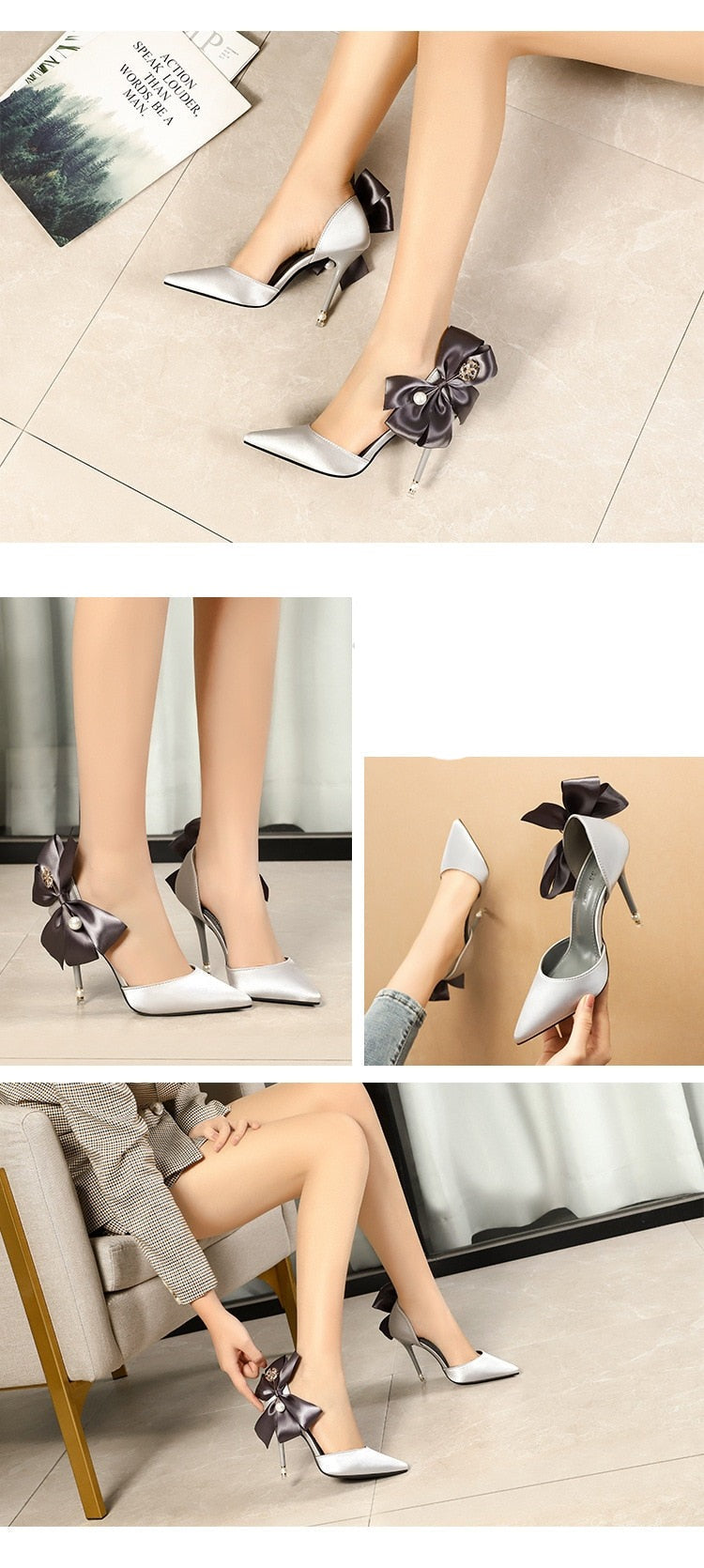 Bow-knot Womens Pump