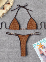 Load image into Gallery viewer, Chain Mini Bikini
