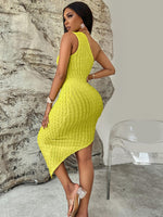Load image into Gallery viewer, Sleeveless Asymmetrical One Shoulder Dress

