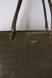 Texture Leather Handbag