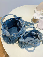 Load image into Gallery viewer, Denim Shoulder Bag
