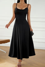 Load image into Gallery viewer, Sunkissed Ease Lace-Up Maxi Dress
