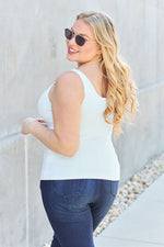 Load image into Gallery viewer, Square Neck Wide Strap Tank

