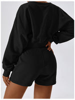 Load image into Gallery viewer, Drawstring Smocked Waist Sports Shorts
