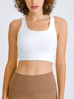 Load image into Gallery viewer, Square Neck Racerback Cropped Tank
