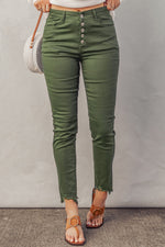 Load image into Gallery viewer, Hem Skinny Jeans
