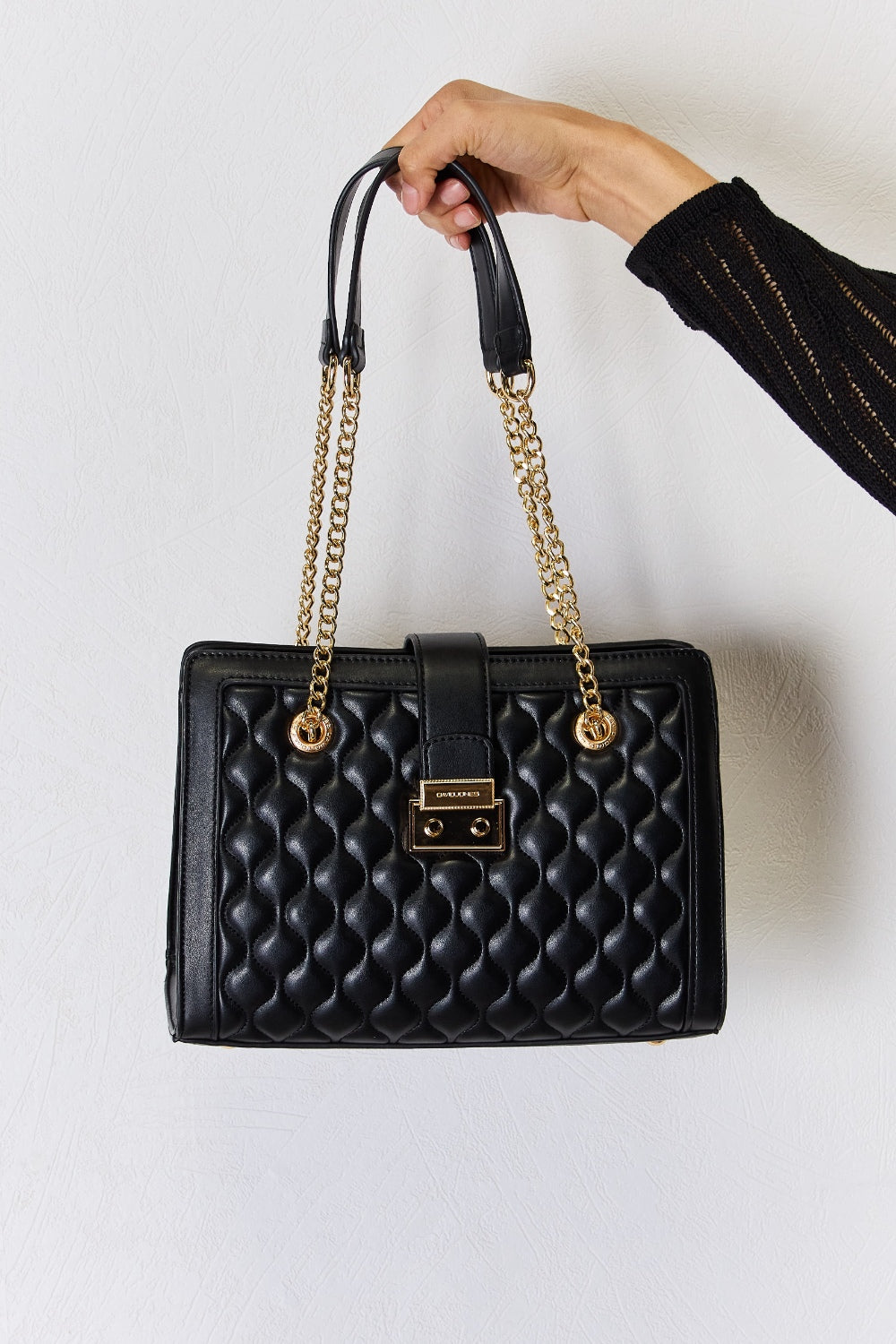 Quilted Chain Strap Shoulder Bag