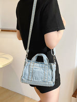 Load image into Gallery viewer, Denim Shoulder Bag
