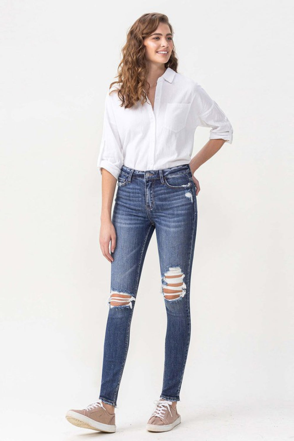 High Rise Skinny Jeans