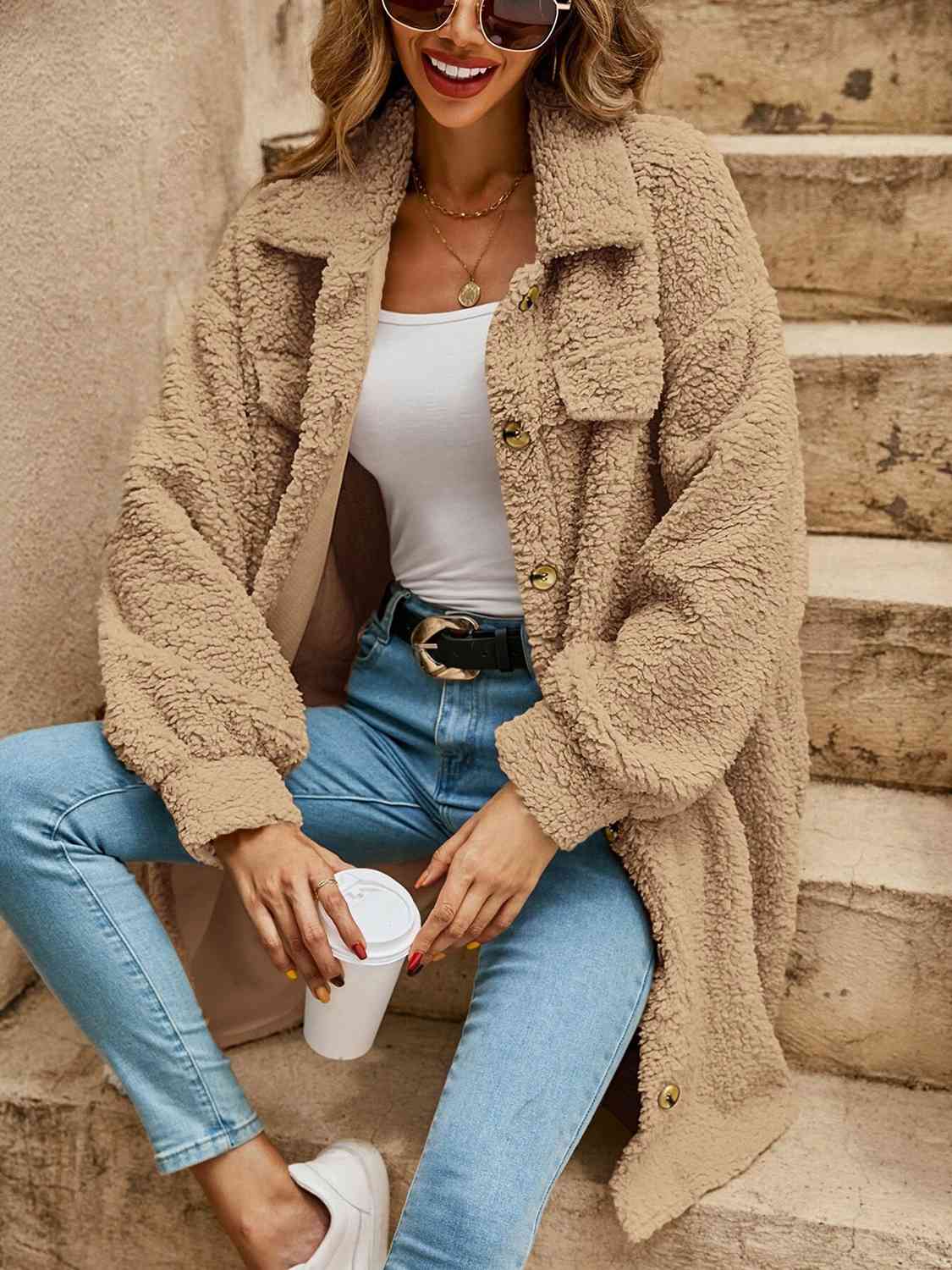 Button Down Coat