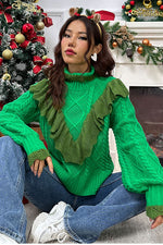 Load image into Gallery viewer, Lantern Holiday Sweater
