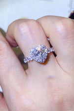 Load image into Gallery viewer, 1 Carat Moissanite Heart Ring
