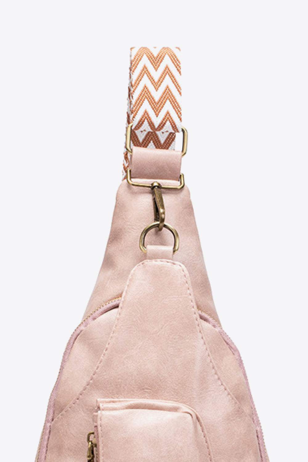 Faux Leather Crossbody Sling Bag – Sleek, Lightweight & Versatile