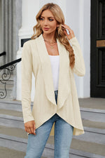 Load image into Gallery viewer, Open Front Long Sleeve Cardigan
