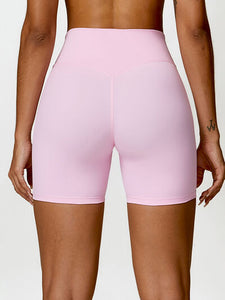 High Waist Active Shorts