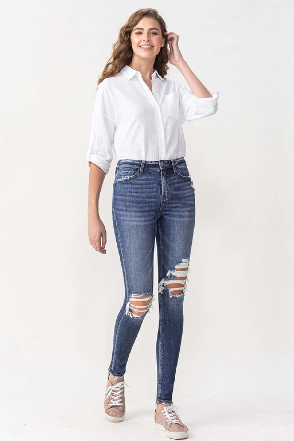 High Rise Skinny Jeans