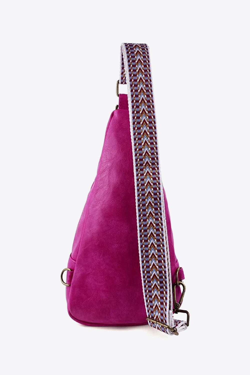 Faux Leather Crossbody Sling Bag – Sleek, Lightweight & Versatile