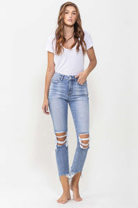 Courtney Super High Rise Kick Flare Jeans Pants