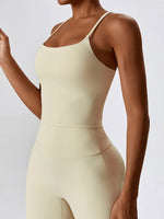 Load image into Gallery viewer, Square Neck Crisscross Back Tank Top
