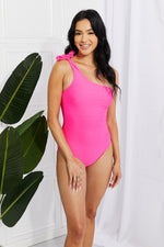Load image into Gallery viewer, One-Shoulder Swimsuit
