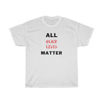 Load image into Gallery viewer, All Black Lives Matter Unisex Tee
