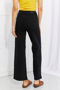 Midrise Wide Leg Jeans Pants