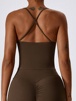 Load image into Gallery viewer, Square Neck Crisscross Back Tank Top
