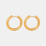 Load image into Gallery viewer, 18K Gold-Plated Huggie Earrings
