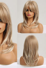 Load image into Gallery viewer, Synthetic blonde highlight wigs
