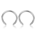 Oversized Gold Hoop Earrings | Bold Open Circle Statement Earrings