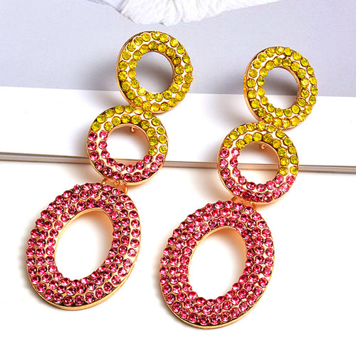 Multicolor Statement Earrings