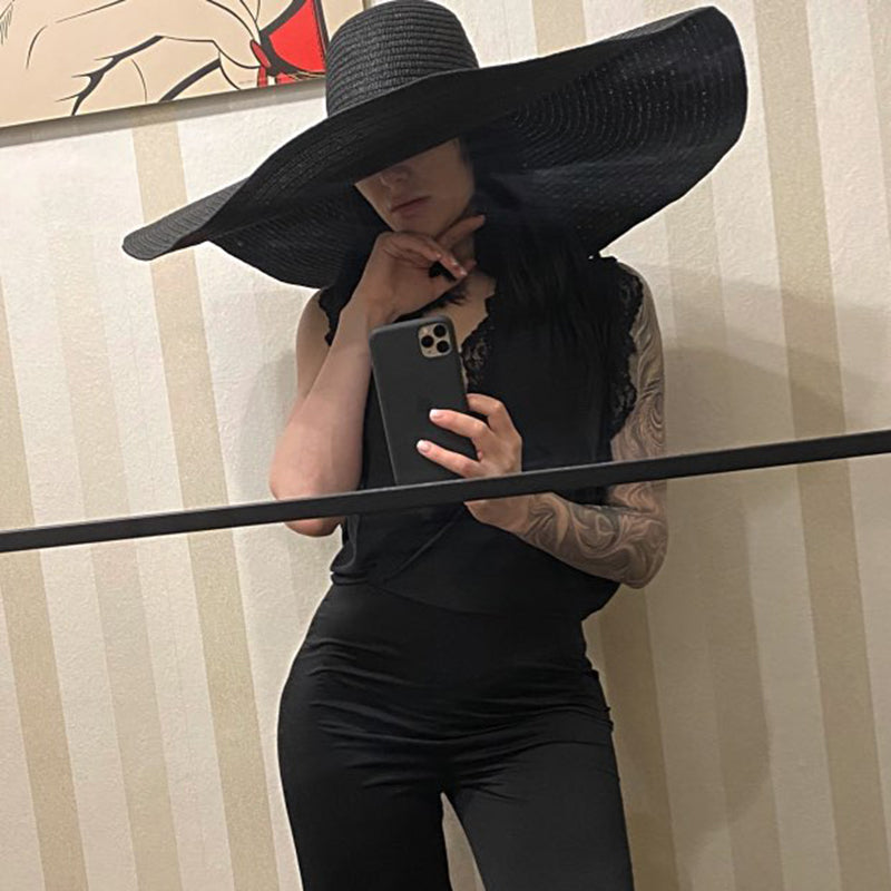 Foldable Oversized Hat