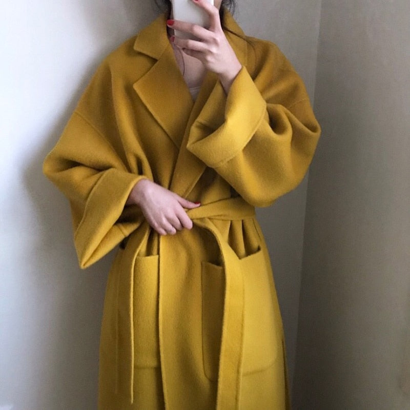 Belted Wool Coat