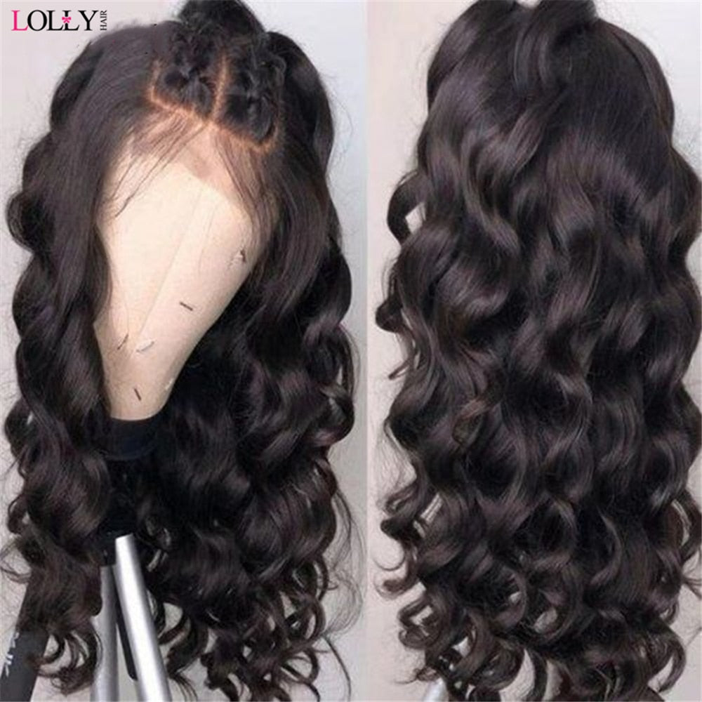 Loose Wave Wig (Lace Front, Human Hair, Pre-Plucked)