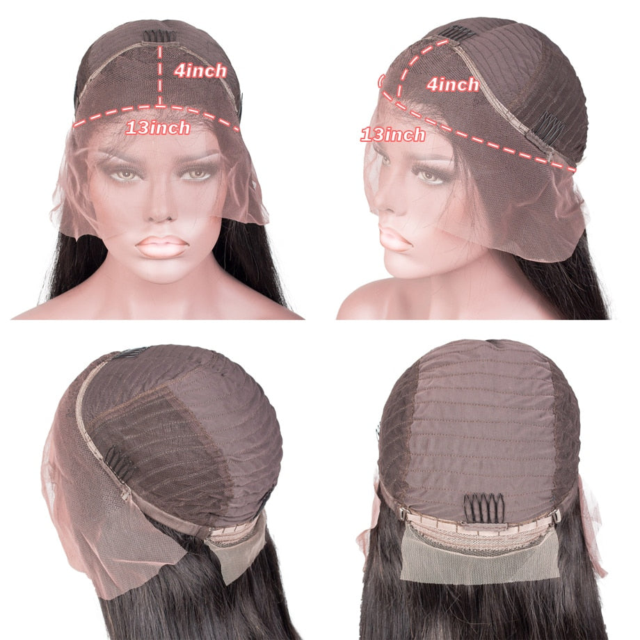 Pre-plucked Straight Lace Front Wig