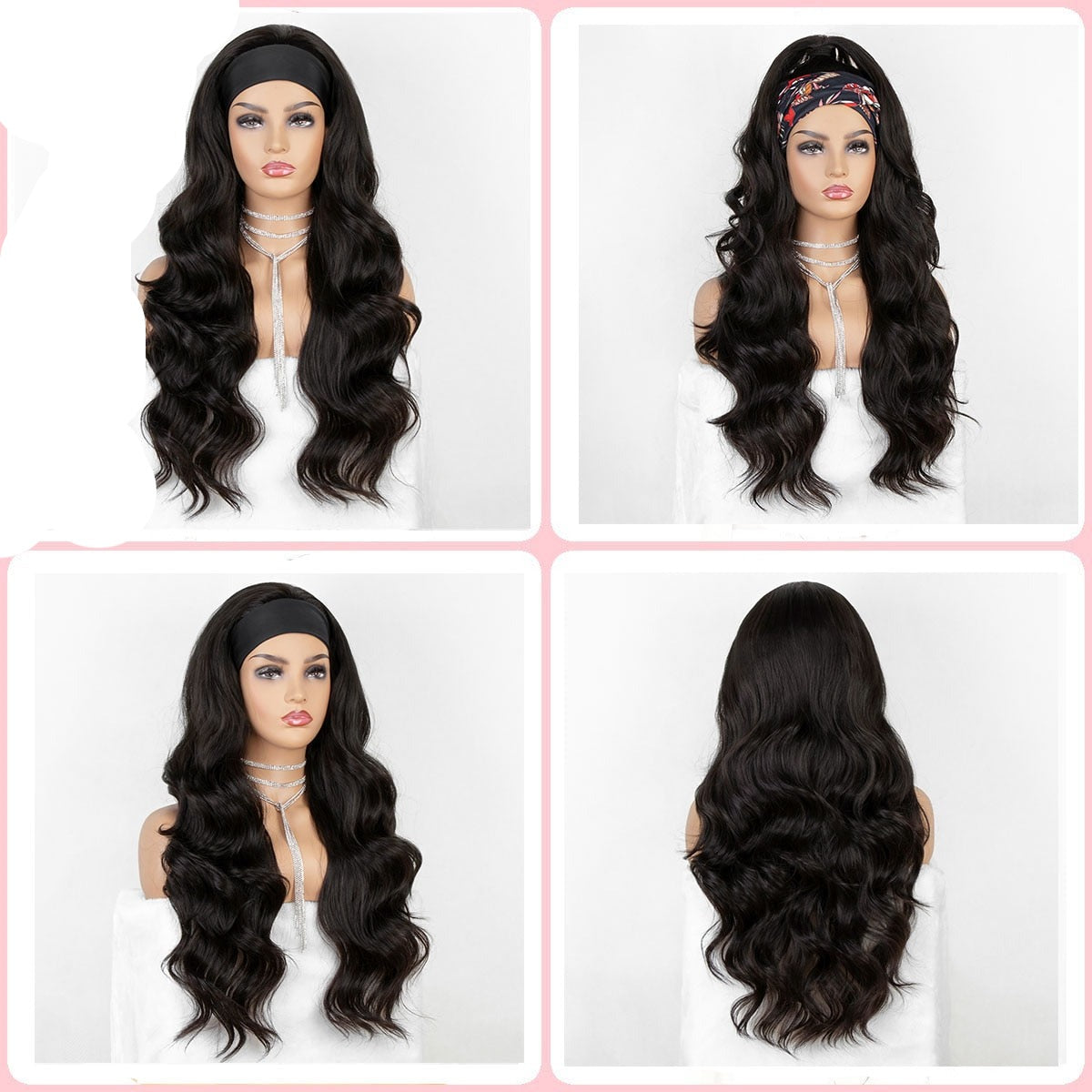 Wavy Headband Wig