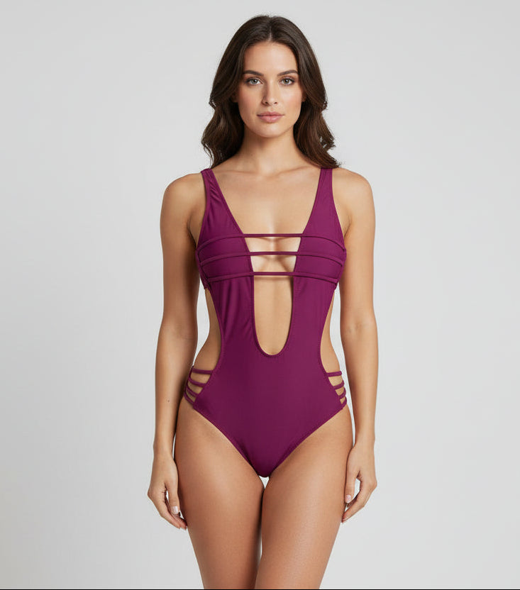 Crochet One-Piece Swimsuit | Boho Beach Swimwear for Women