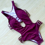 Load image into Gallery viewer, One-Piece Crochet Swimsuit
