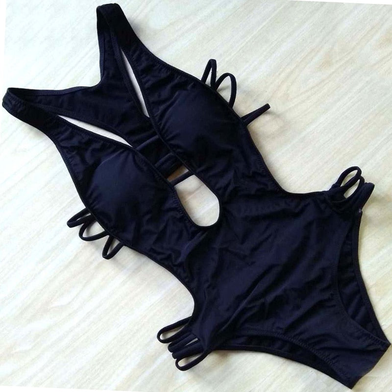 Crochet One-Piece Swimsuit | Boho Beach Swimwear for Women