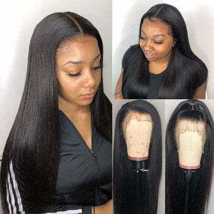 Pre-plucked Straight Lace Front Wig