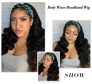 Body Wave Headband Wig