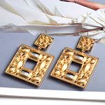 Load image into Gallery viewer, Wanda Square Crystal Earrings
