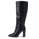 Load image into Gallery viewer, Chunky Heel Knee-High Boots
