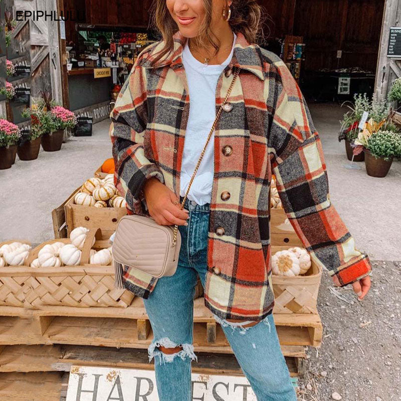 The Cozy Check Plaid Jacket