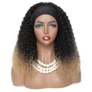 Curly Headband Wig