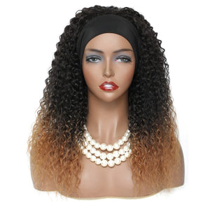 Curly Headband Wig