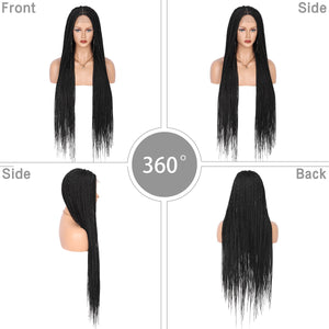 36 Inch Braided Wig