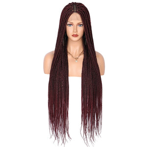 36 Inch Braided Wig