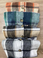 Load image into Gallery viewer, The Cozy Check Plaid Jacket

