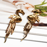 Load image into Gallery viewer, Flamingo Luxury Earrings
